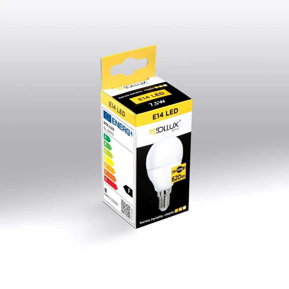 Żarówka LED E14 3000K 7,5W 620lm