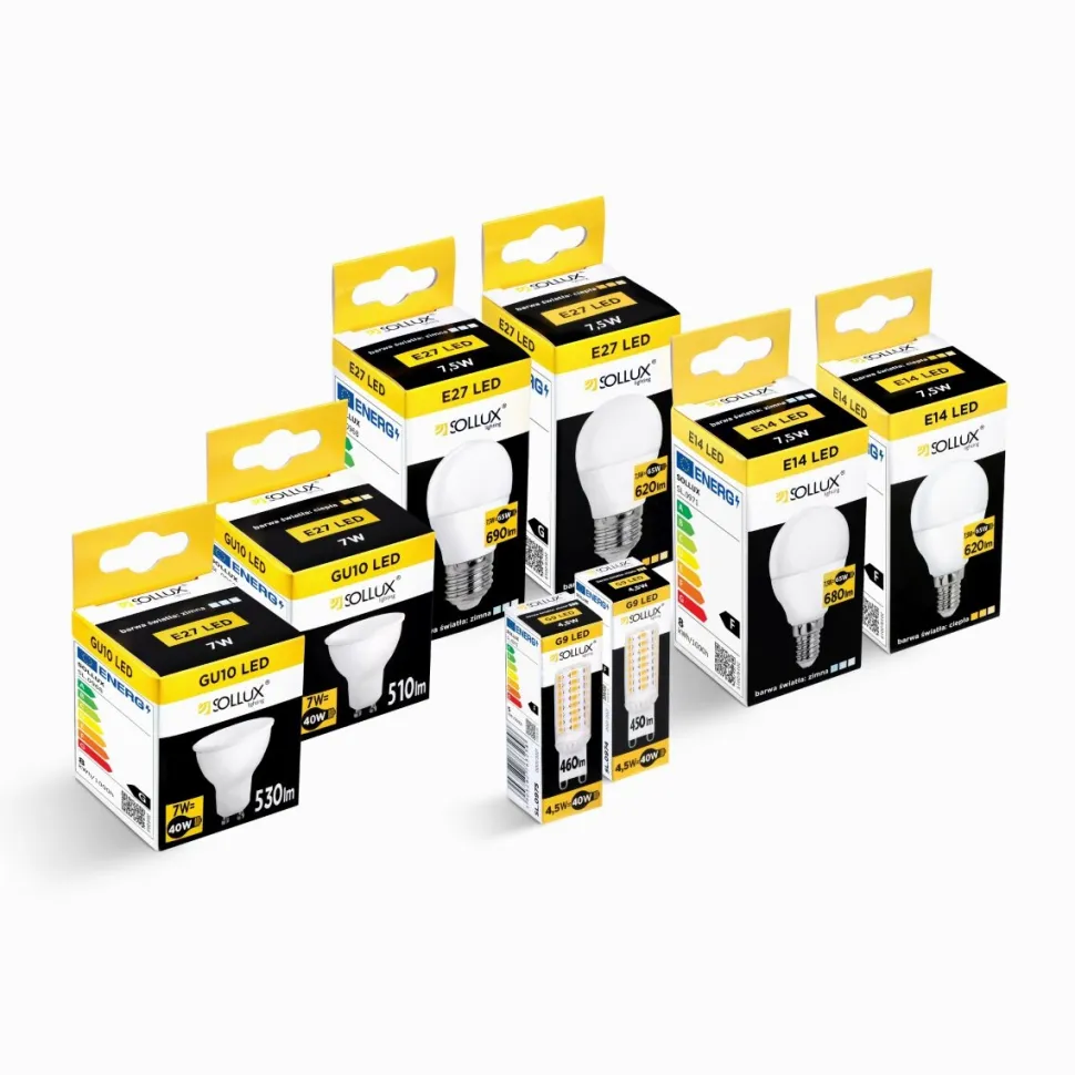 Żarówka LED E14 3000K 7,5W 620lm