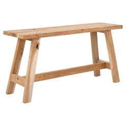 Ławka Barcelona tekowa naturalna