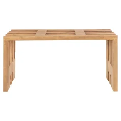 Ławka Benidorm 90cm naturalna tekowa