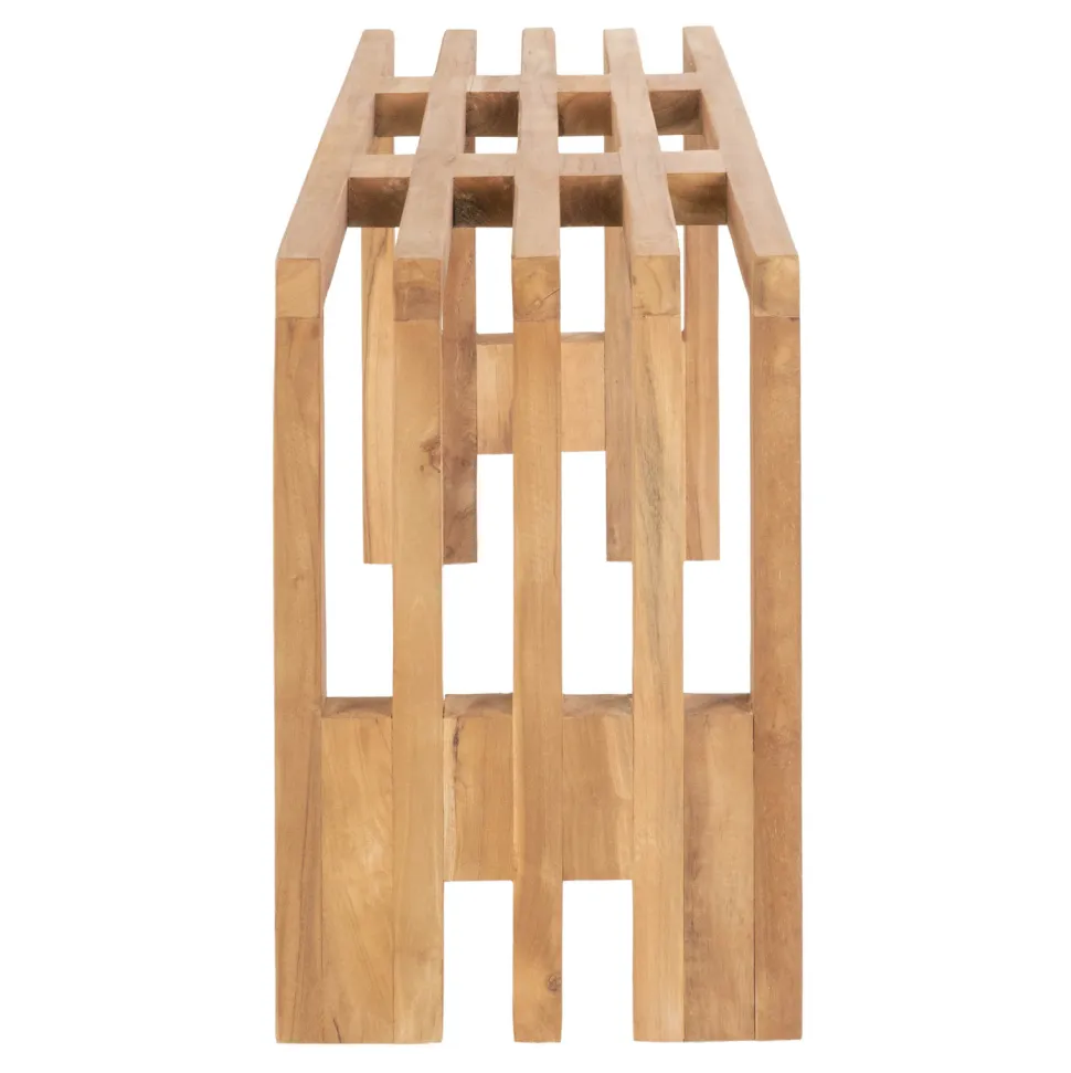 Ławka Benidorm 90cm naturalna tekowa