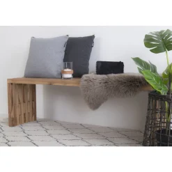 Ławka Benidorm 140cm naturalna tekowa