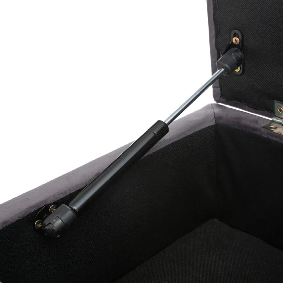 Ławka Hiver pikowana szara