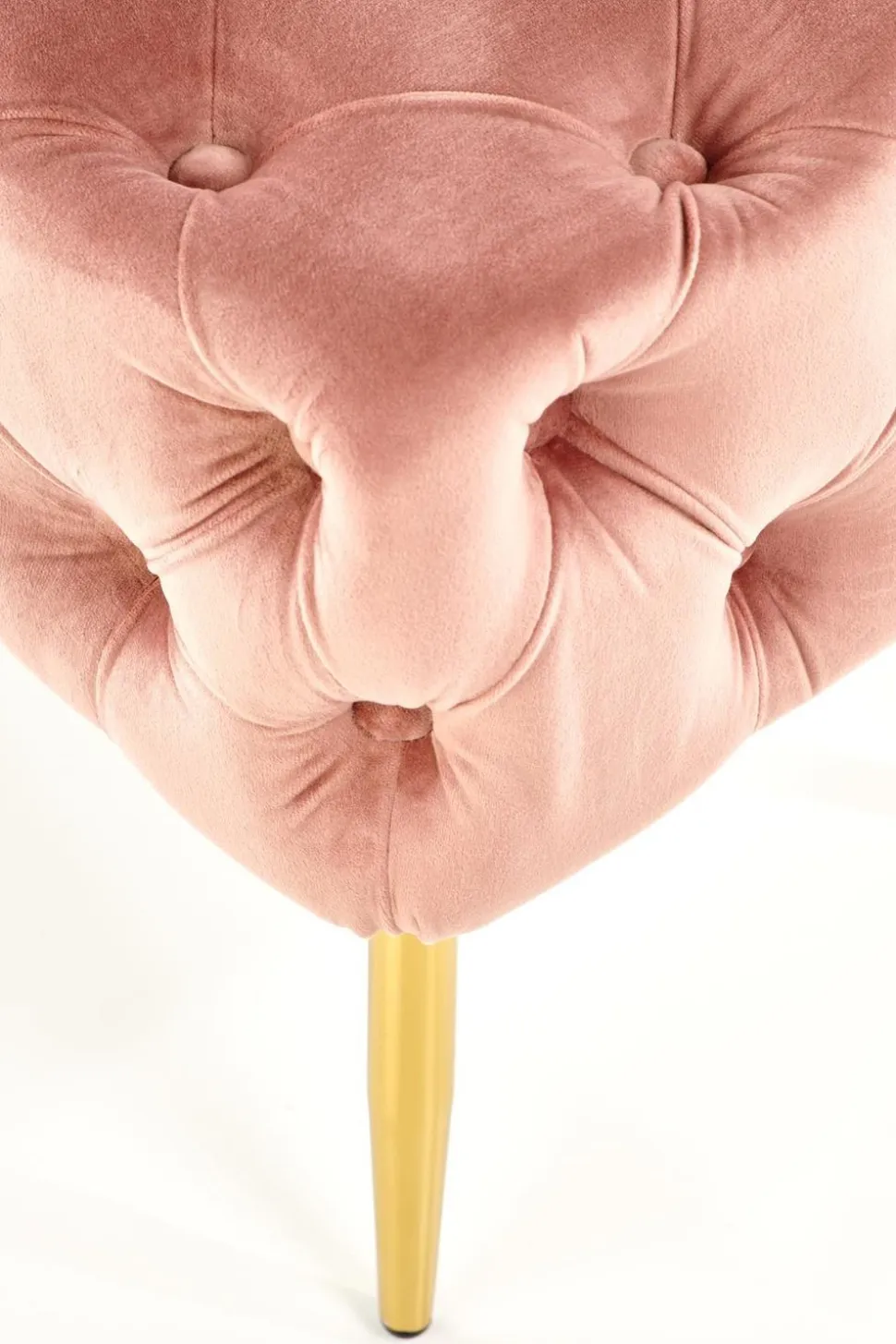 Ławka Nate różowa