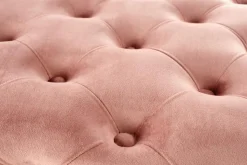 Ławka Nate różowa