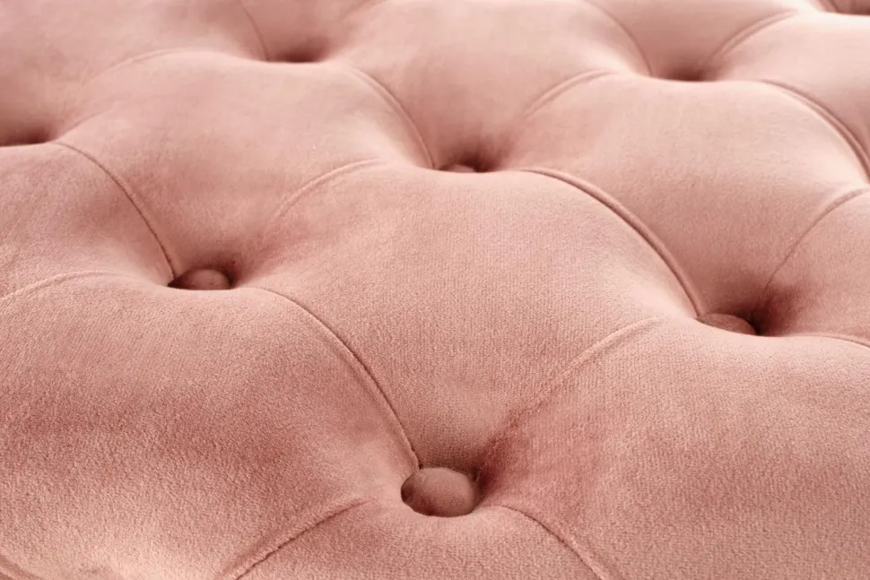 Ławka Nate różowa