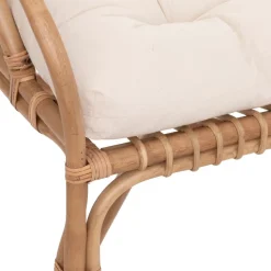 Ławka Neta rattan naturalny