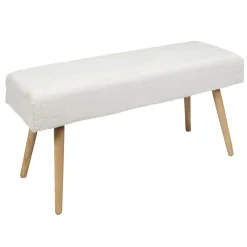 Ławka Paquet Furry biała