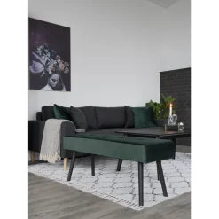 Ławka Skiby butelowa zieleń VIC