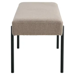 Ławka Swindon beżowa ciemna/czarna