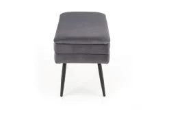 Ławka Vanel z pojemnikiem szara