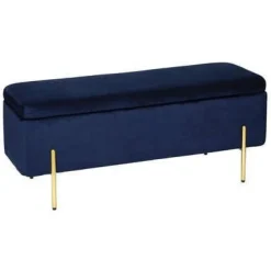 Ławka Vel VIC otwierana granatowa