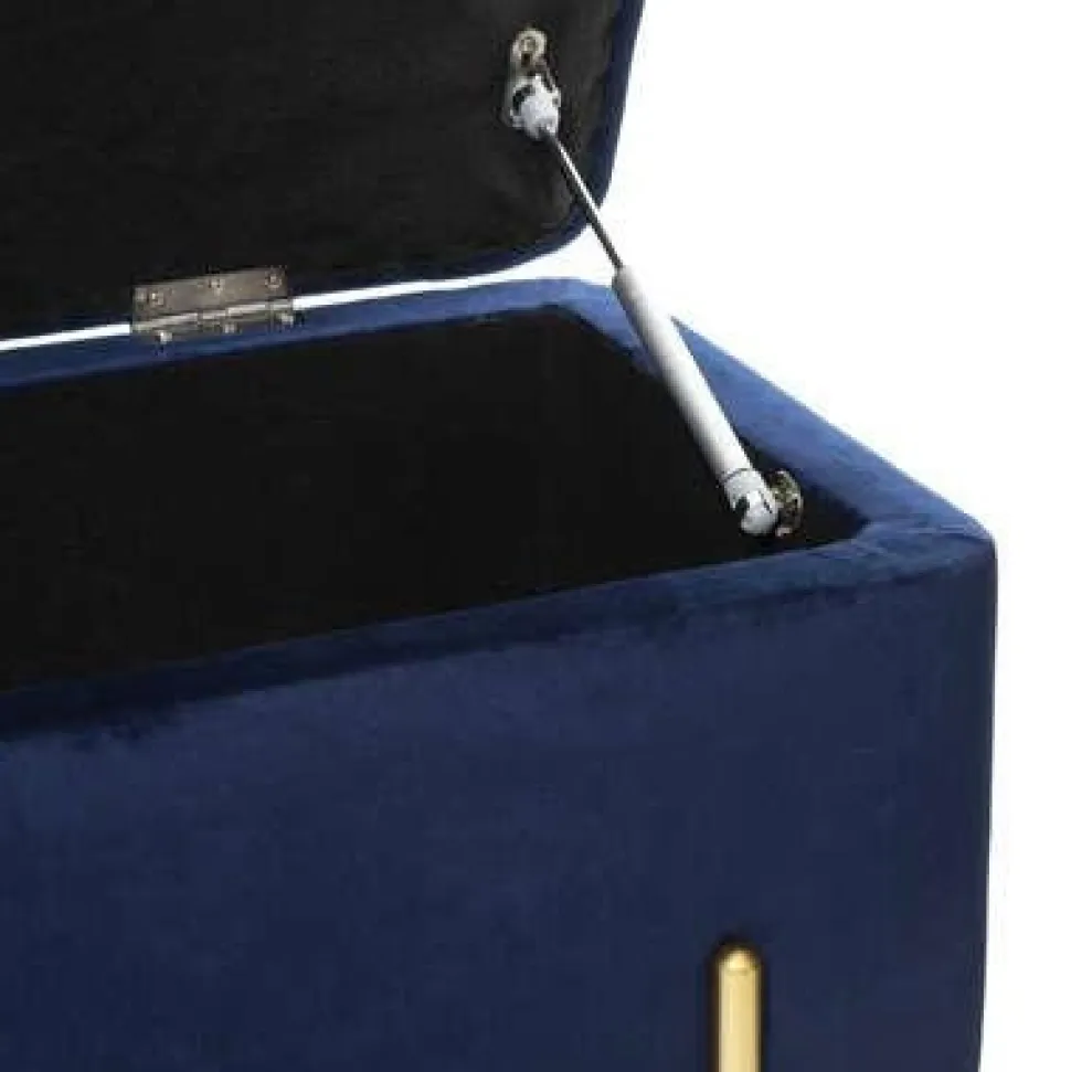 Ławka Vel VIC otwierana granatowa