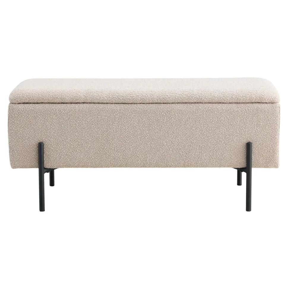 Ławka Watford boucle beżowa