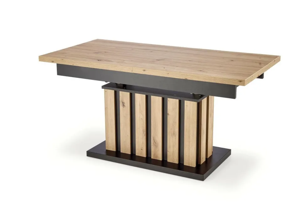 Ławostół Lamis dąb artisan/czarny