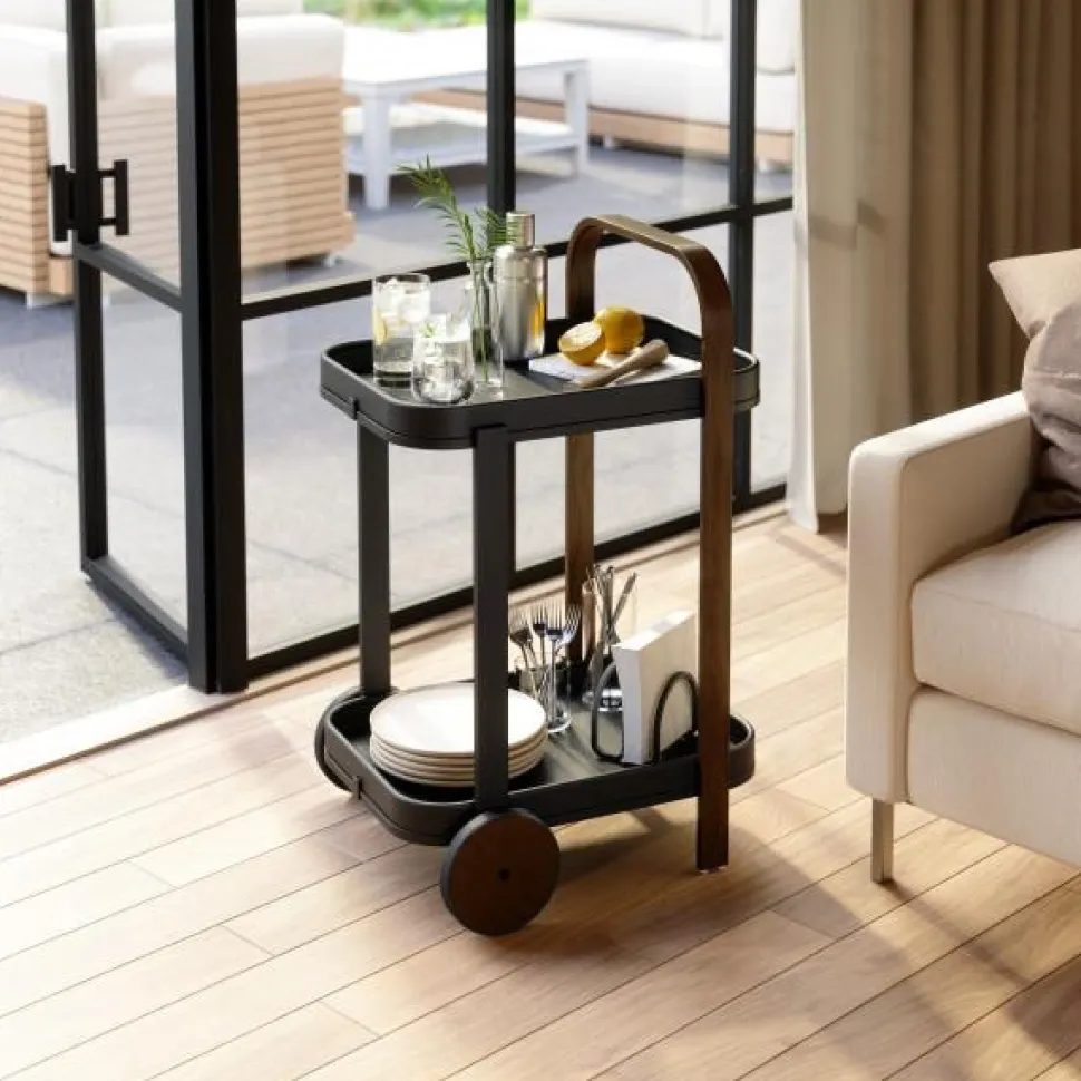 Bellwood wózek do serwowania czarny/orze