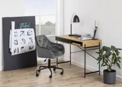 Biurko Angus dąb z półką