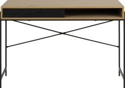 Biurko Angus dąb z półką