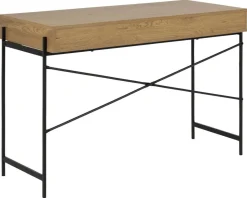 Biurko Angus dąb z półką