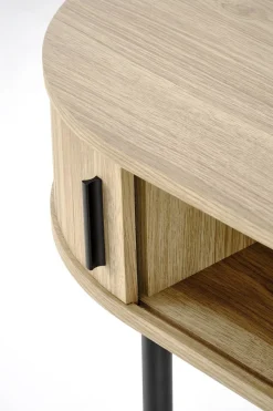 Biurko Bahli naturalne/czarne