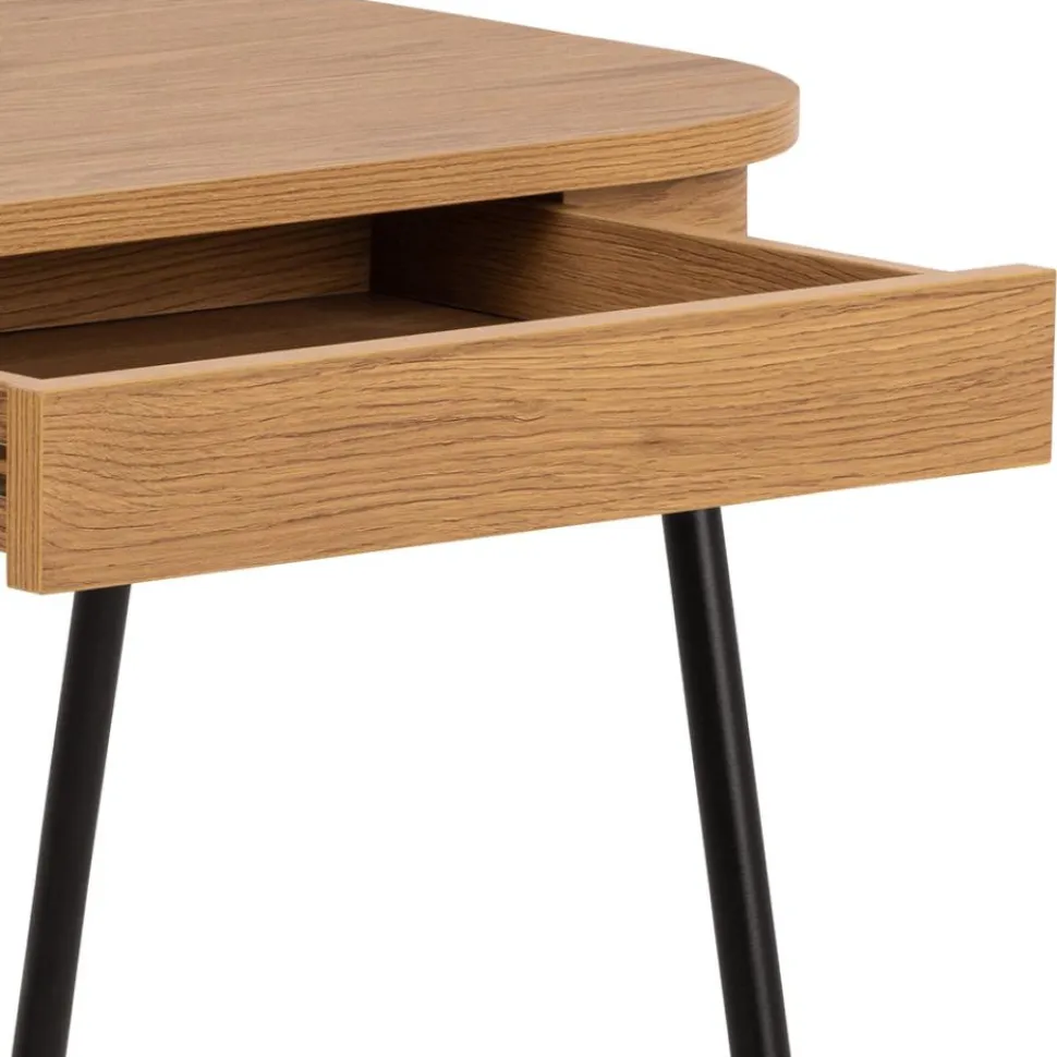 Biurko Blueton dąb/ czarne