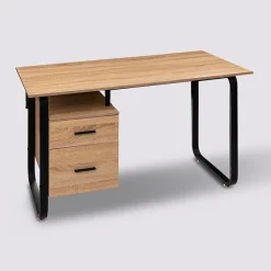 Biurko Brava naturalne/czarne