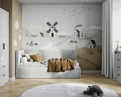 Biurko Holly biały połysk