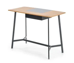 Biurko Inner dąb złoty/ czarne