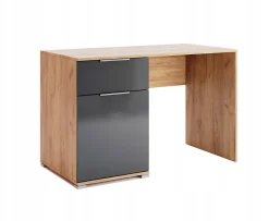 Biurko Lana dąb/ szare