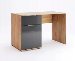 Biurko Lana dąb/ szare