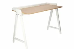 Biurko Malmo naturalne/białe boho