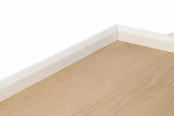 Biurko Malmo naturalne/białe boho