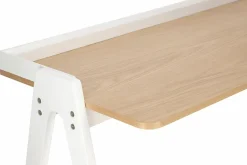 Biurko Malmo naturalne/białe boho