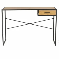 Biurko Oxford Dąb z szufladą naturalny/czarny