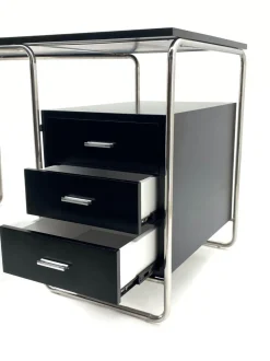 Biurko Thon czarne nowoczesne