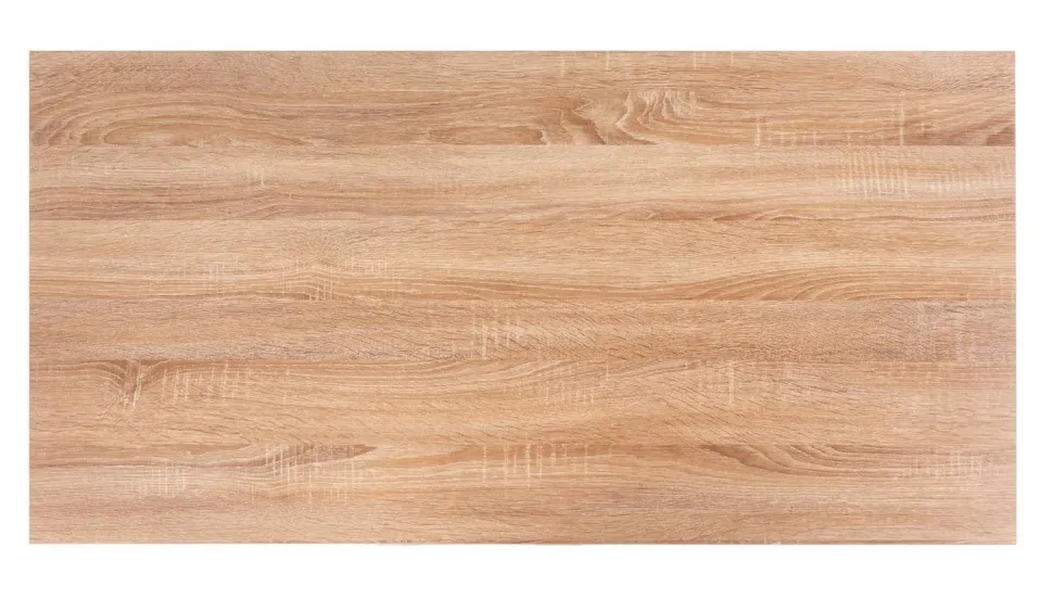 Biurko Womp dąb sonoma/ czarne