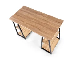 Biurko Womp dąb sonoma/ czarne