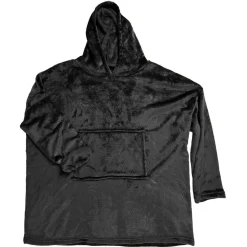 Bluza pluszowa czarna / snuddie