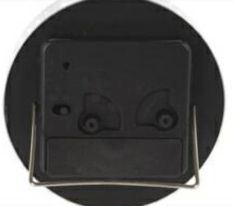 Budzik Quazi czarny 9cm