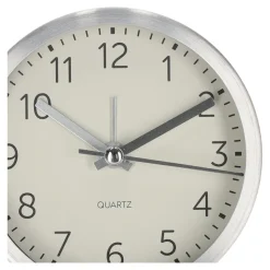 Budzik Quazi srebrny 9cm