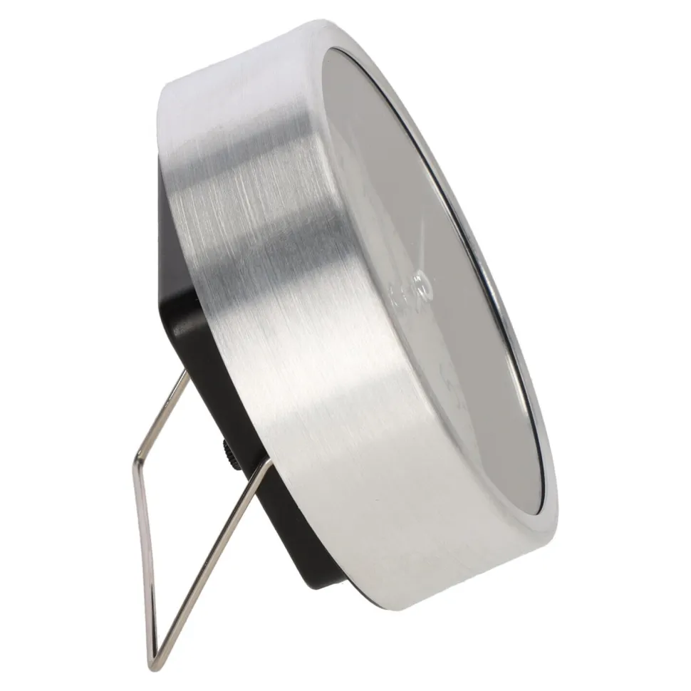 Budzik Quazi srebrny 9cm