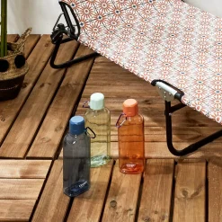 Butelka/ bidon do wody z karabińczykiem miętowa