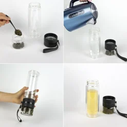 Butelka/ bidon z odkręcanym zaparzaczem