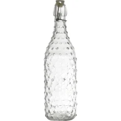 Butelka szklana 1L kropki