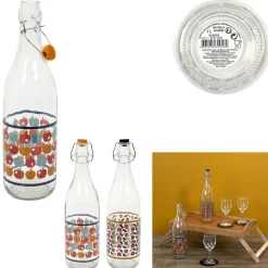 Butelka szklana Tulip 1l