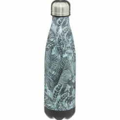 Butelka termiczna Iso Floral niebieska