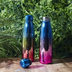 Butelka termiczna 500ml niebiesko-żółto-czerwona