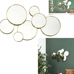 Dekoracja Aindar z okrągłych luster