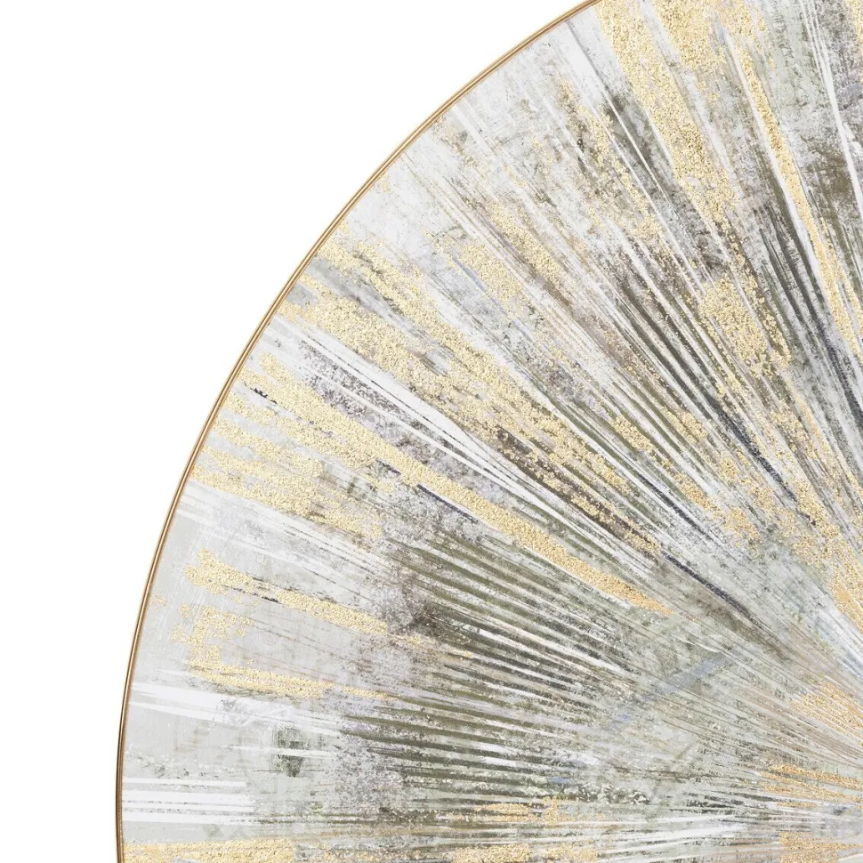 Dekoracja ścienna Izzie 80 cm szara