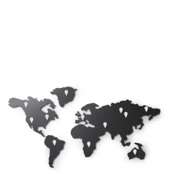 Dekoracja ścienna Mappit czarna